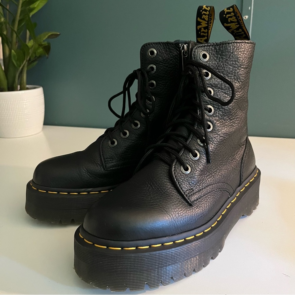 Dr. Martens JADON BOOT PISA LEATHER PLATFORMS